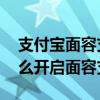 支付宝面容支付怎么设置 苹果手机支付宝怎么开启面容支付