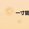 一寸管材规格 大一寸照片规格