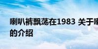 喇叭裤飘荡在1983 关于喇叭裤飘荡在1983的介绍