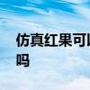 仿真红果可以摆家里吗 仿真红果可以摆家里吗