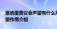 塞纳里奥议会声望有什么用 塞纳里奥议会声望作用介绍