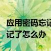 应用密码忘记了怎么办oppo手机 应用密码忘记了怎么办