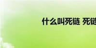 什么叫死链 死链查询