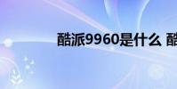 酷派9960是什么 酷派9960