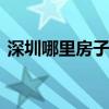 深圳哪里房子便宜工作多 深圳哪里房子便宜