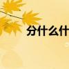 分什么什么成语大全 分什么什么取