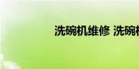 洗碗机维修 洗碗机维修