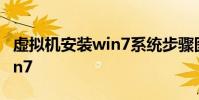 虚拟机安装win7系统步骤图解 虚拟机安装win7