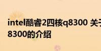 intel酷睿2四核q8300 关于intel酷睿2四核q8300的介绍