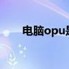 电脑opu是什么意思 pcu是什么意思