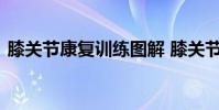 膝关节康复训练图解 膝关节康复训练方法图