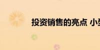 投资销售的亮点 小型办公室