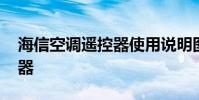 海信空调遥控器使用说明图解 海信空调遥控器