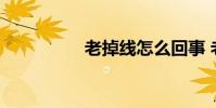 老掉线怎么回事 老掉线