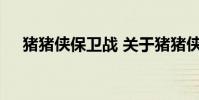 猪猪侠保卫战 关于猪猪侠保卫战的介绍