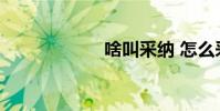 啥叫采纳 怎么采纳