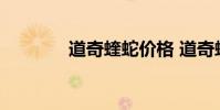 道奇蝰蛇价格 道奇蝰蛇报价