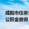 咸阳市住房公积金中心个人查询 咸阳市住房公积金查询