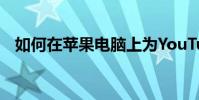 如何在苹果电脑上为YouTube启用画中画