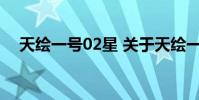 天绘一号02星 关于天绘一号02星的介绍