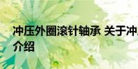 冲压外圈滚针轴承 关于冲压外圈滚针轴承的介绍