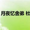 月夜忆舍弟 杜甫 关于月夜忆舍弟 杜甫的介绍