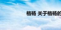 格杨 关于格杨的介绍