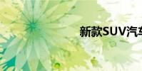 新款SUV汽车