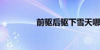 前驱后驱下雪天哪个车稳